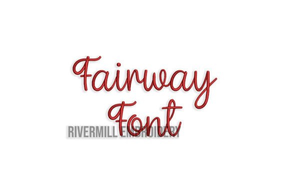 1 1 2 Fairway Embroidery Font Review for Holiday Projects