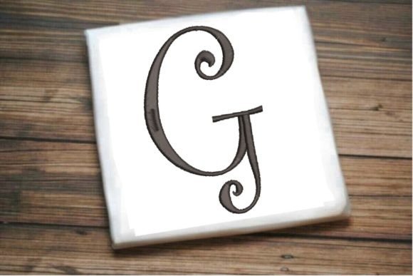 Beautiful Capital G Letter Monogram Review