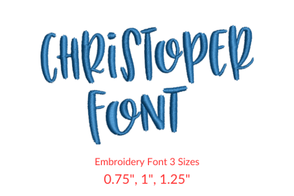 Christopher Font Embroidery Design Review for Boutique Apparel