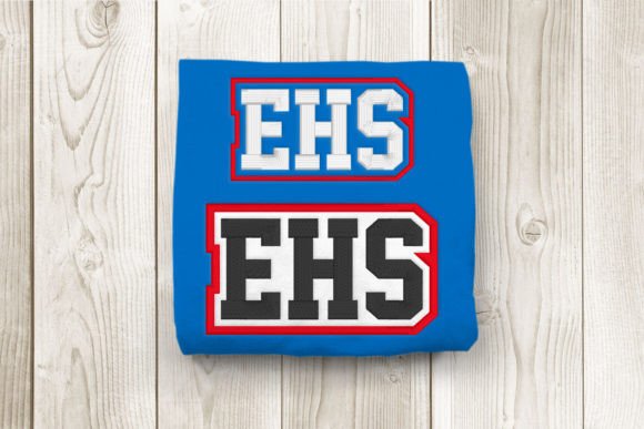 EHS High School Initials Embroidery Review