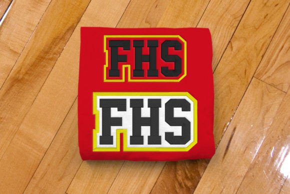 FHS High School Initials Embroidery Review