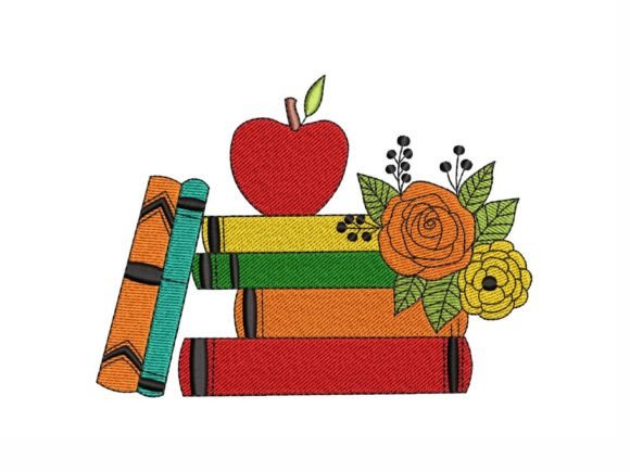 Floral Books Embroidery Design Review