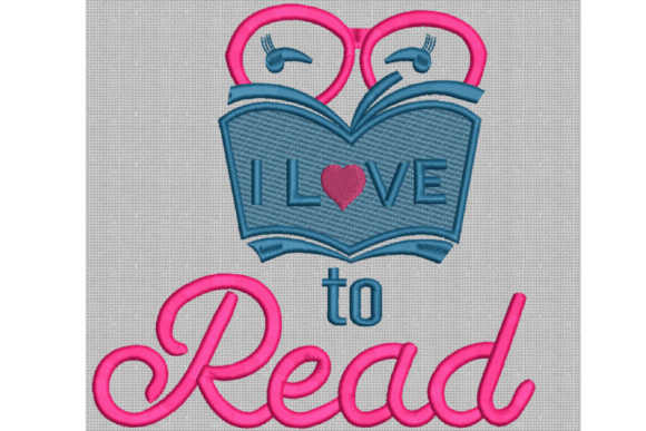 I Love to Read Embroidery Review