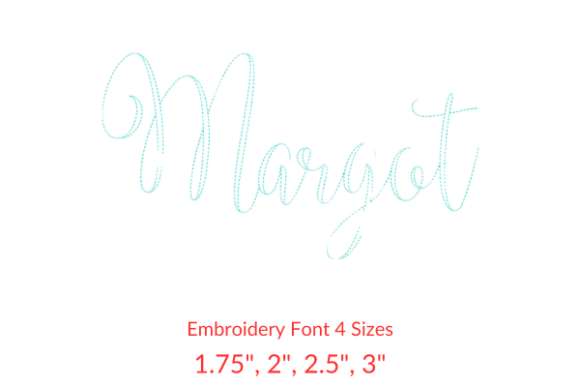 Margot Vintage Font Embroidery Design Review