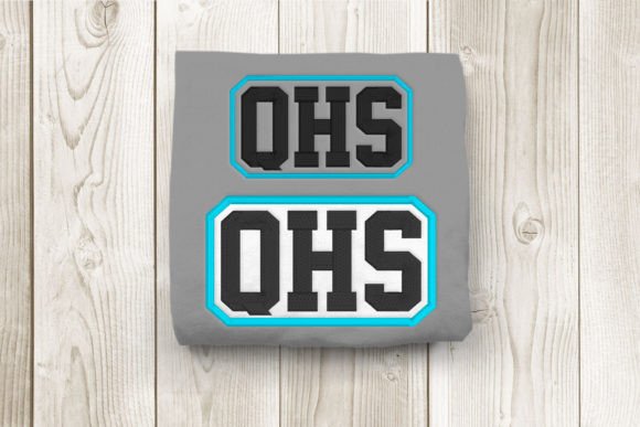 QHS High School Initials: A Designer's Review for Boutique Sweatshirts