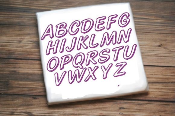 Reviewing Uppercase Letter from a to Z for Real Embroidery Projects