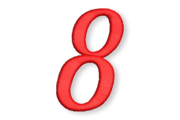 Script Embroidery Font Number Eight: A Real-World Review