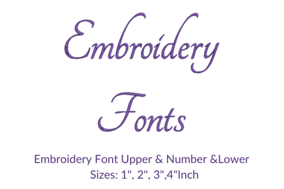Tangerine Font Review for Small Business Embroidery