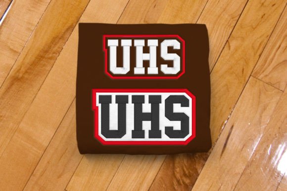 UHS High School Initials: A Designer's Review for Craft Fairs