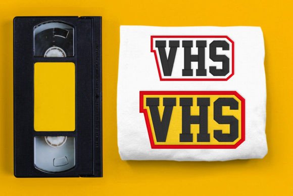 VHS High School Initials Embroidery Review